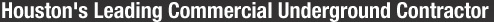 Houston's Leading Commercial Underground Contractor